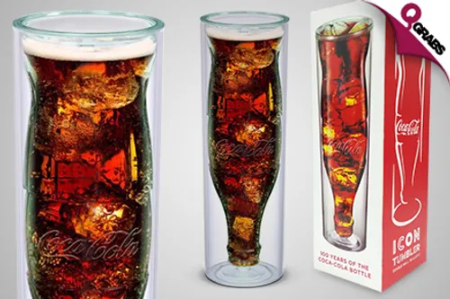 From QR32 Get these Supercool Double Wall Coca Cola Themed Tumblers! (Up to QR480 Value / Up to 40% off)